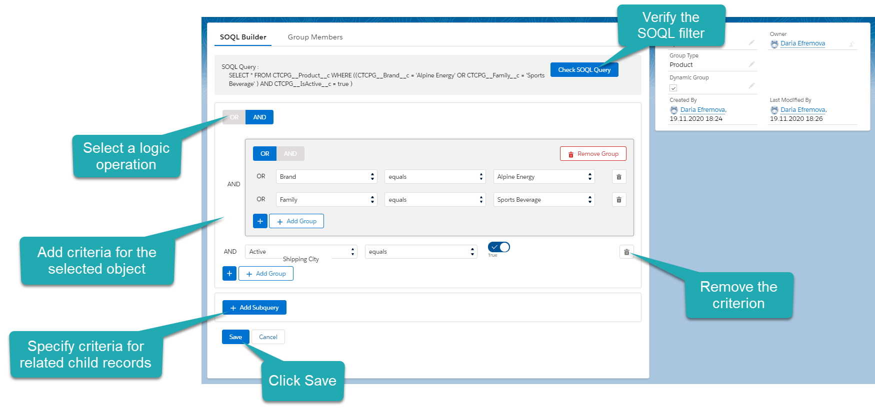 create a new dynamic group 2