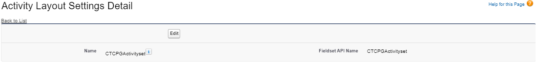 new activity layout settings