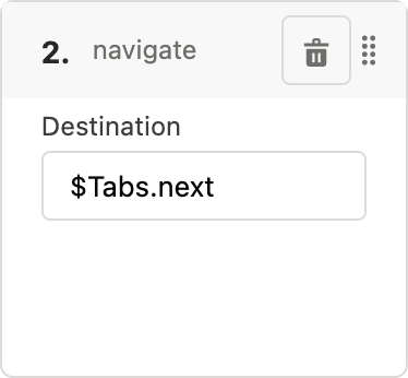 navigate Example