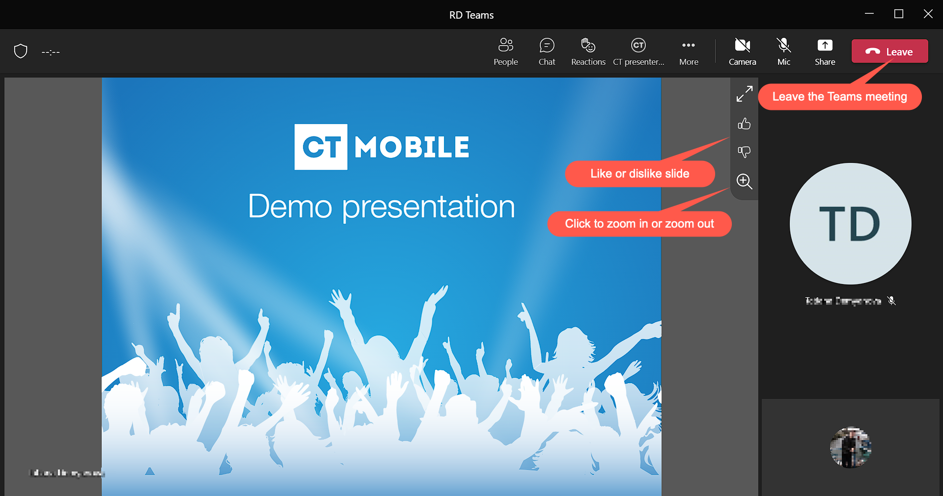 Remote Detailing Teams Attendee
