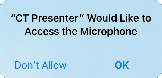 access Microphone en