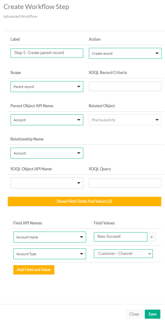 ct mobile workflow step