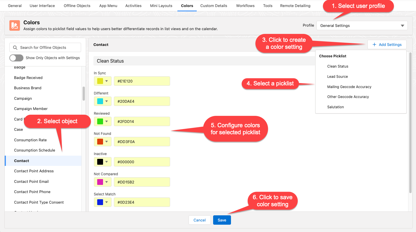 ctm control panel colors new