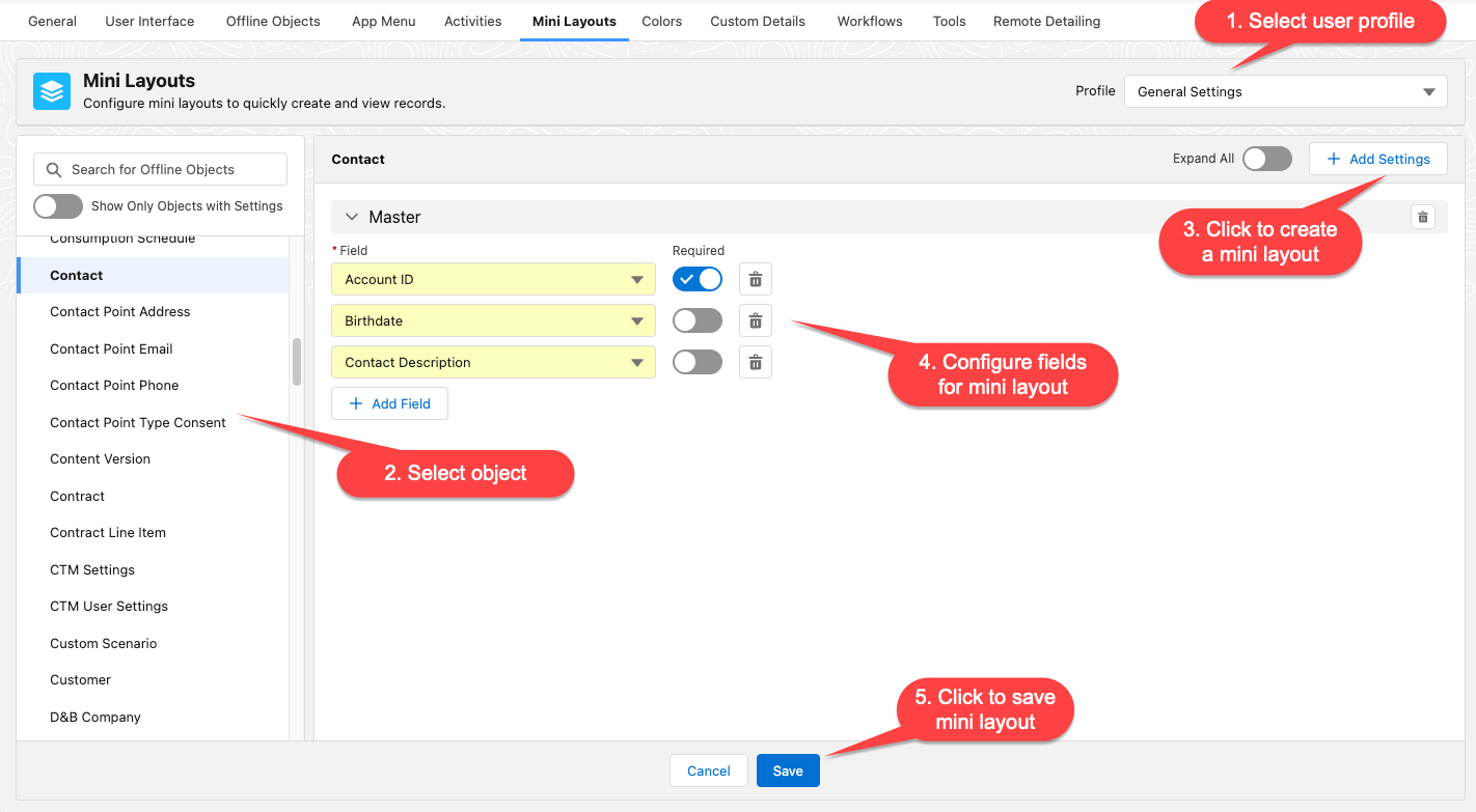 ctm control panel mini layouts new