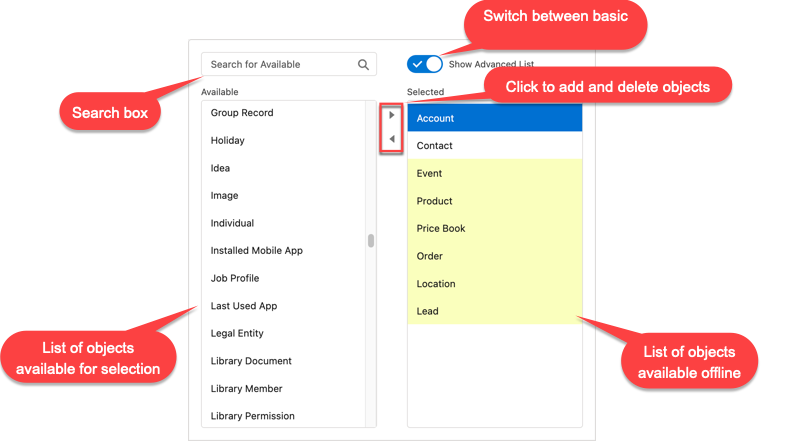 ctm control panel new emanaging offline objects add offline objects