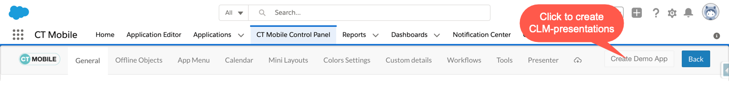 Test CLM presentations en