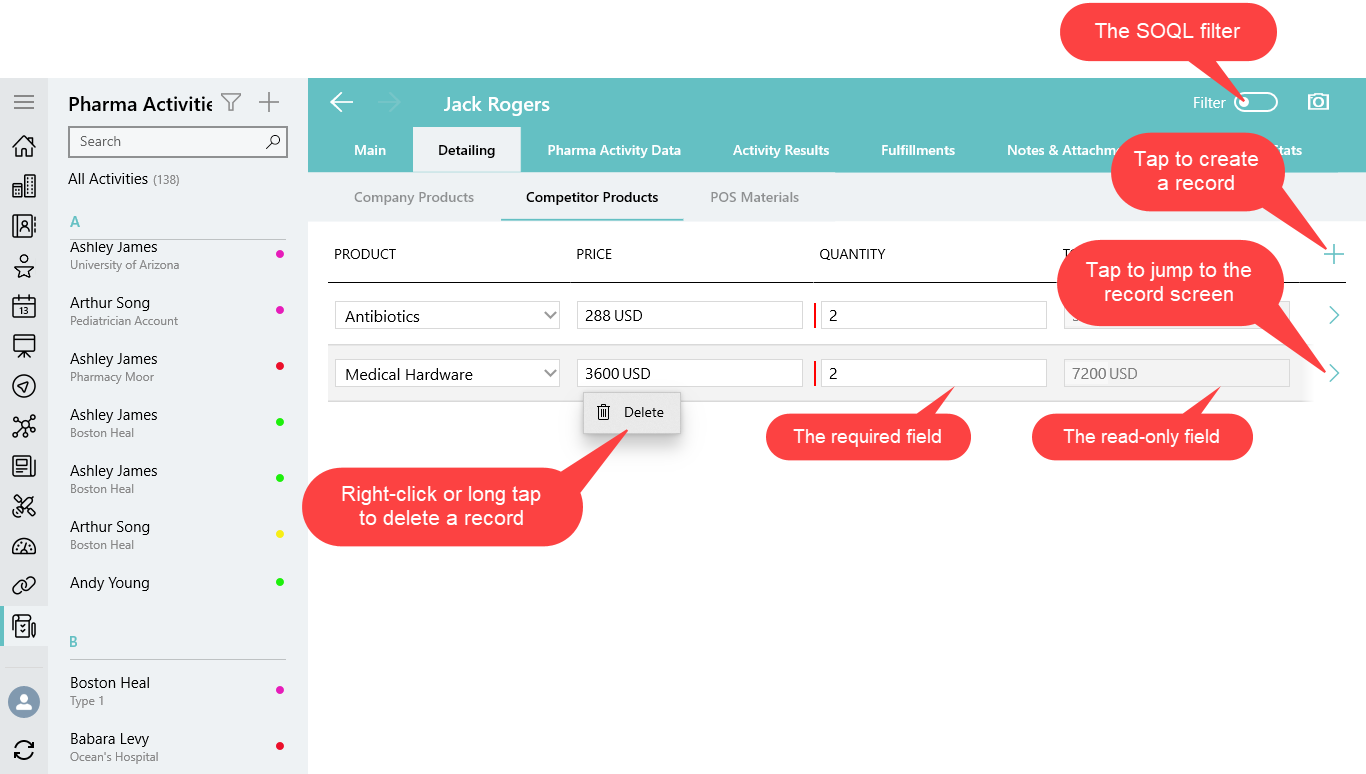 custom related list win en