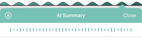 ios 3.0 ai summary listening