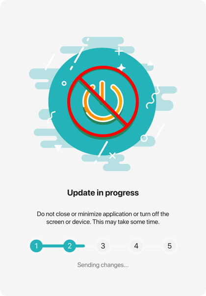 ios 3.0 autosync update in progress
