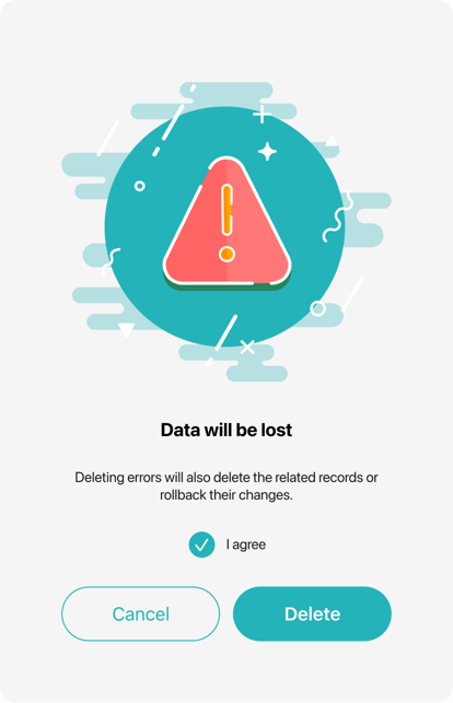 ios 3.0 errors screen deleting confirmation