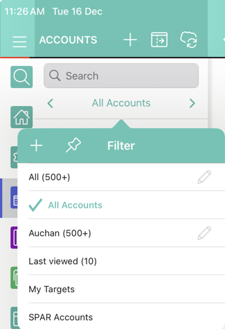 ios 3.0 list view pin