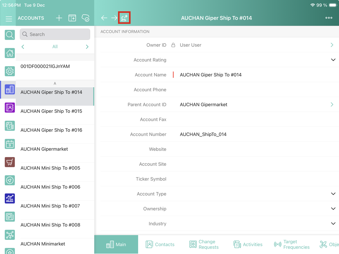 ios 3.0 smart assistant icon location