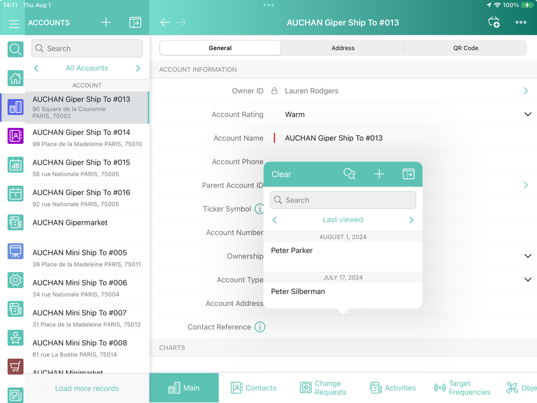 required lookup filter