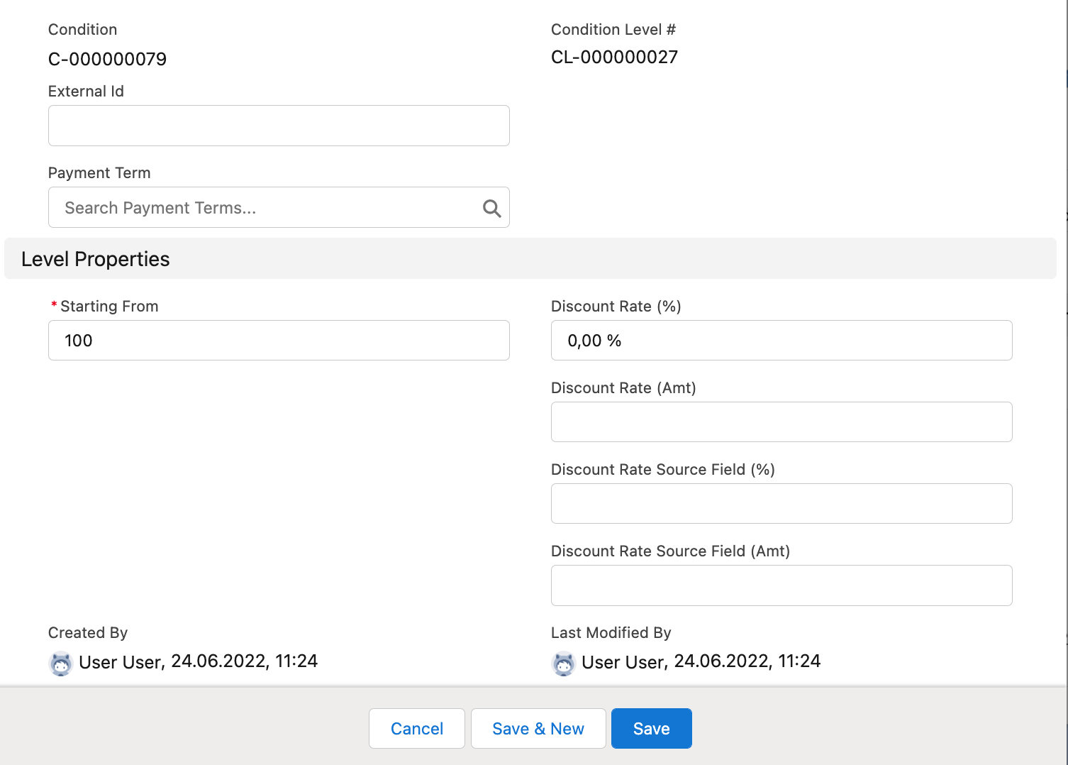 Condition Level 2 2.6