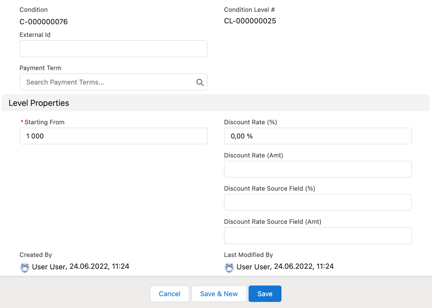 Condition Level 2 2.7