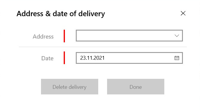 Create Delivery Windows