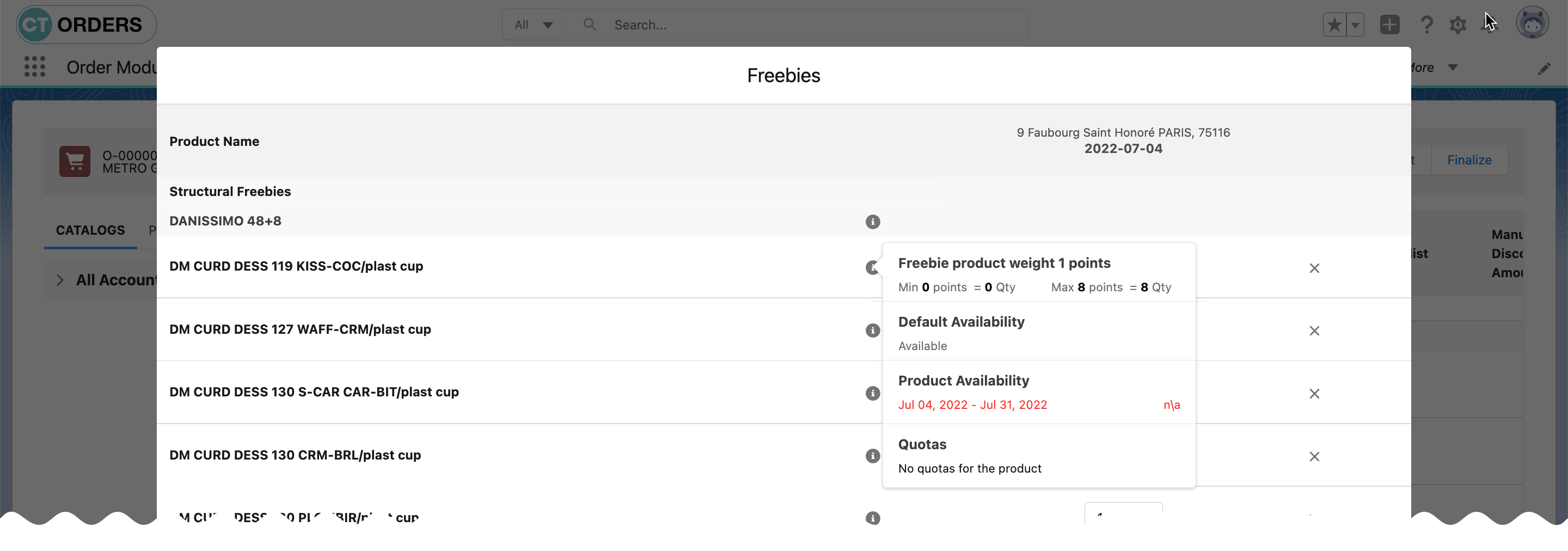 PA Freebie Unavailable