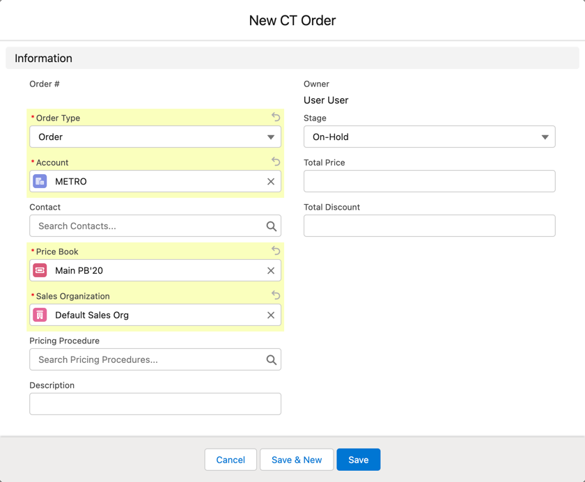 ctorders create order quickstart