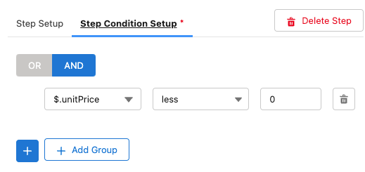 pricing procedure v2 example step4 condition