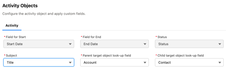 cpg settings activity objects
