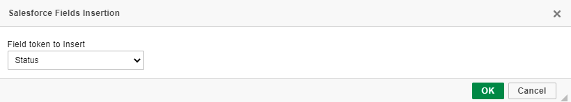 Add Salesforce Fields