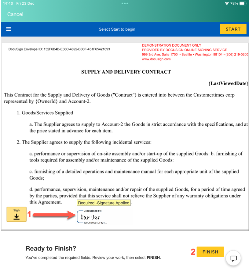 ctsign mobile sign finish
