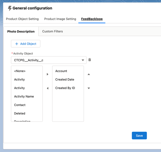 General Configuration Feedback Loop